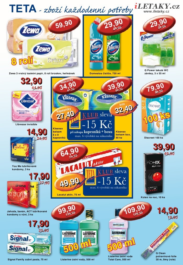 leták TETA drogerie strana 1 leták TETA drogerie strana 1