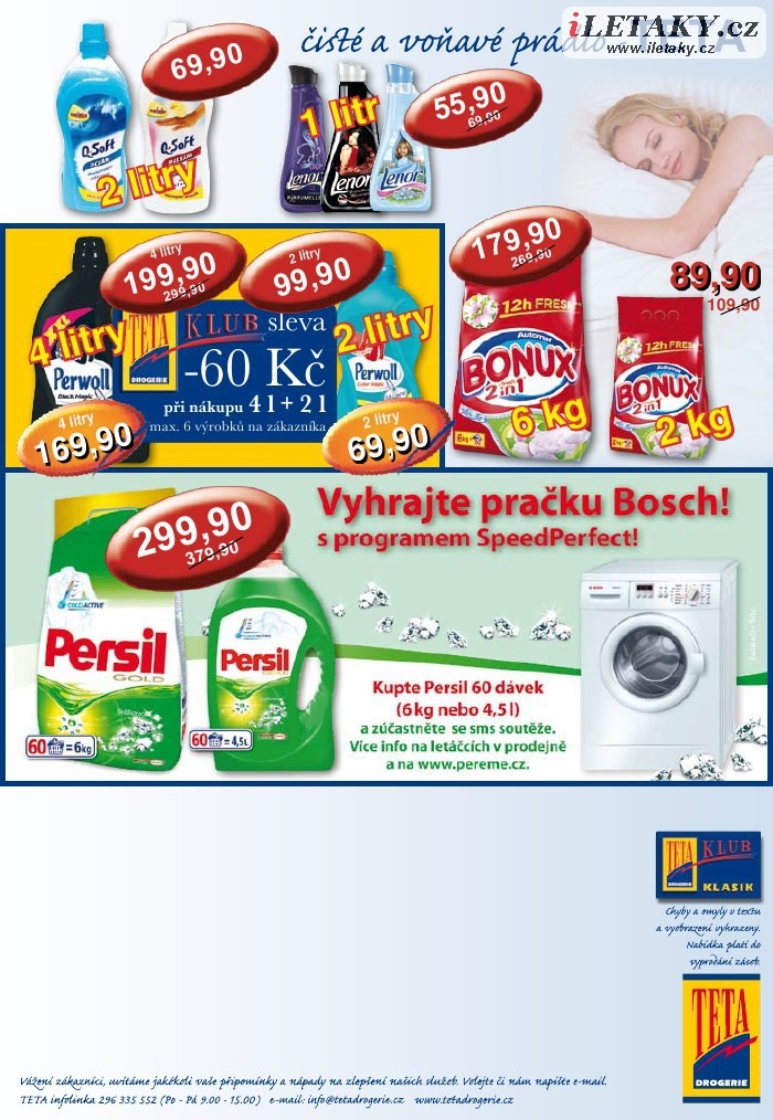 leták TETA drogerie strana 1 leták TETA drogerie strana 1