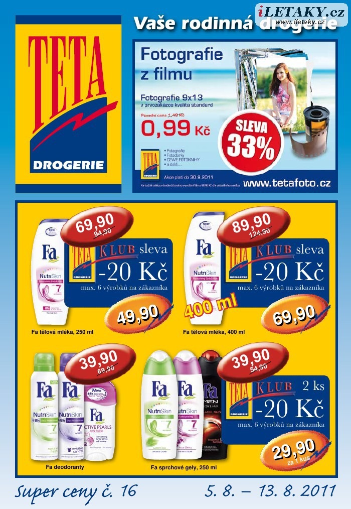 letk TETA drogerie strana 1