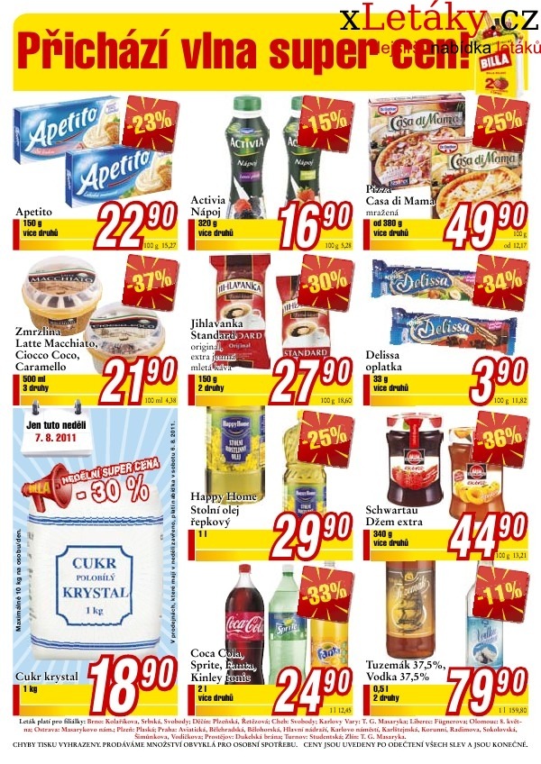 leták Billa leták strana 1 leták Billa leták strana 1