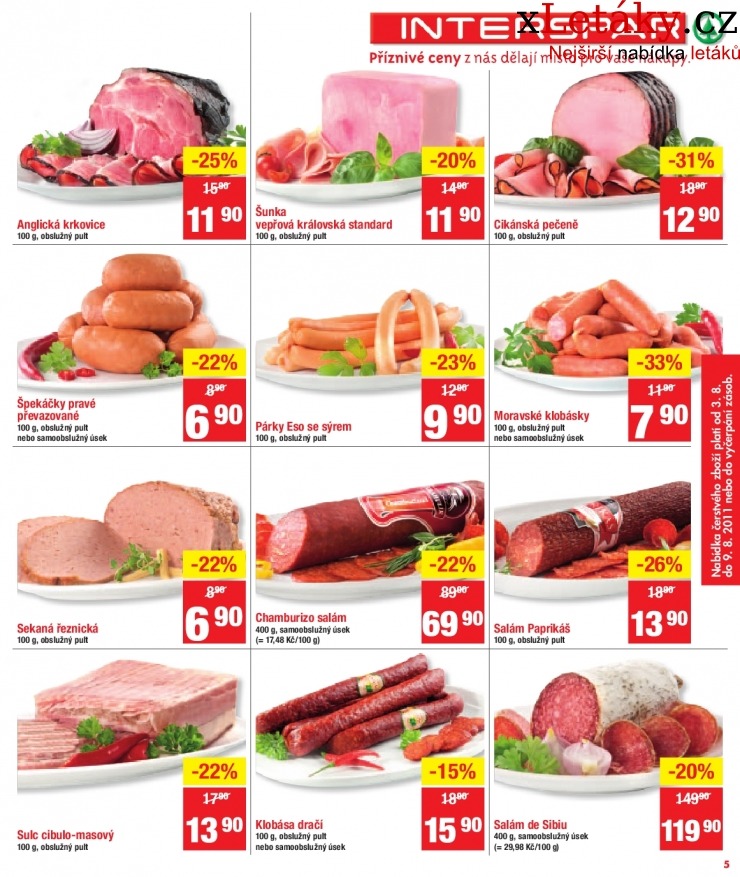 leták Interspar aktuální leták strana 1 leták Interspar aktuální leták strana 1