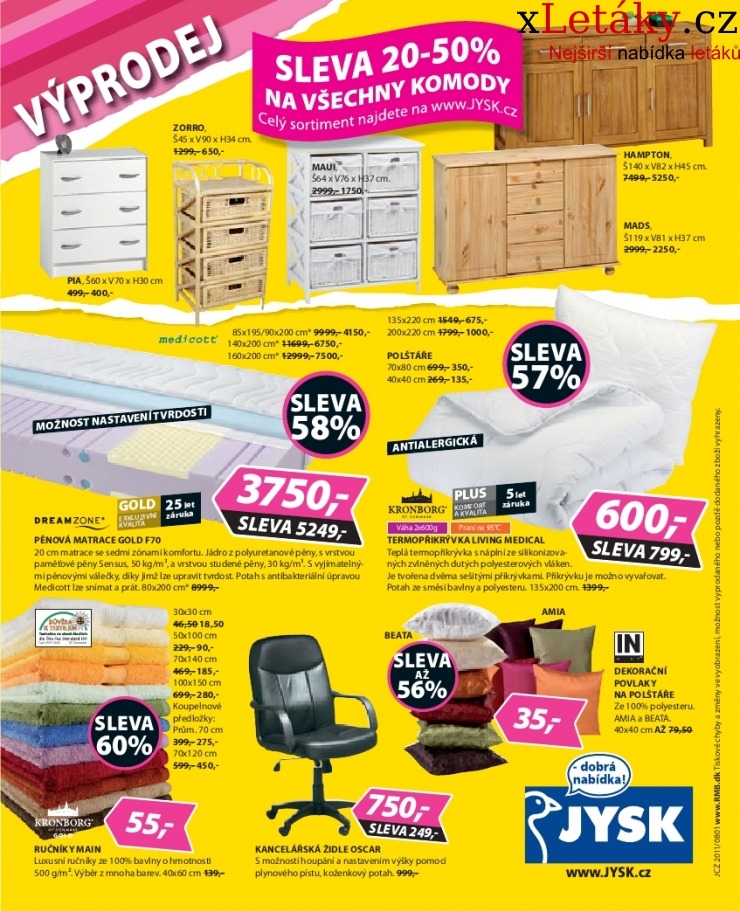 leták Jysk leták strana 1 leták Jysk leták strana 1
