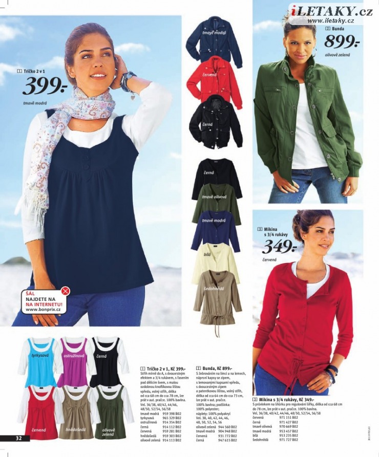 leták Bonprix strana 1 leták Bonprix strana 1