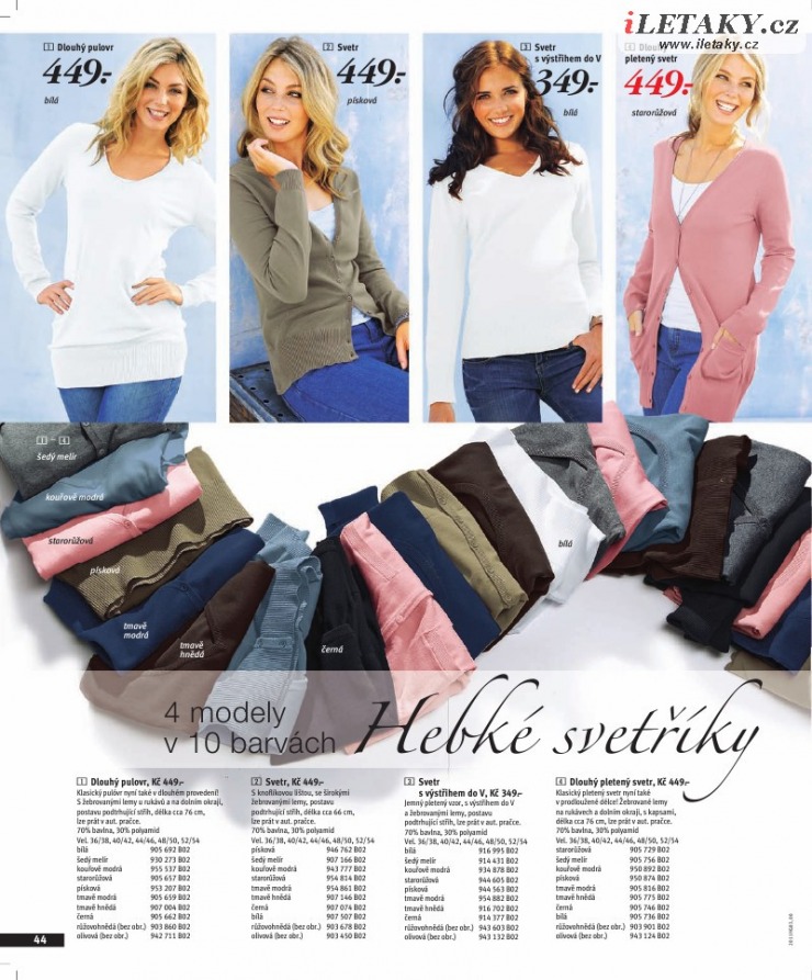 leták Bonprix strana 1 leták Bonprix strana 1