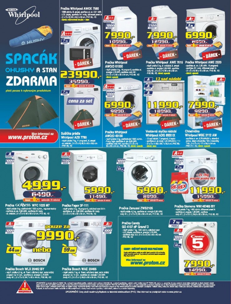 leták Proton strana 1 leták Proton strana 1