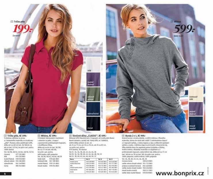 leták Bonprix strana 1 leták Bonprix strana 1