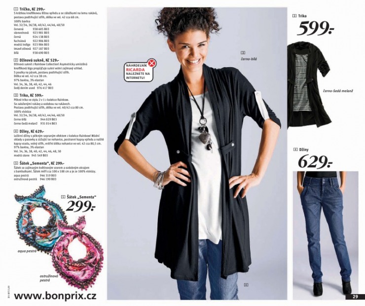 leták Bonprix strana 1 leták Bonprix strana 1