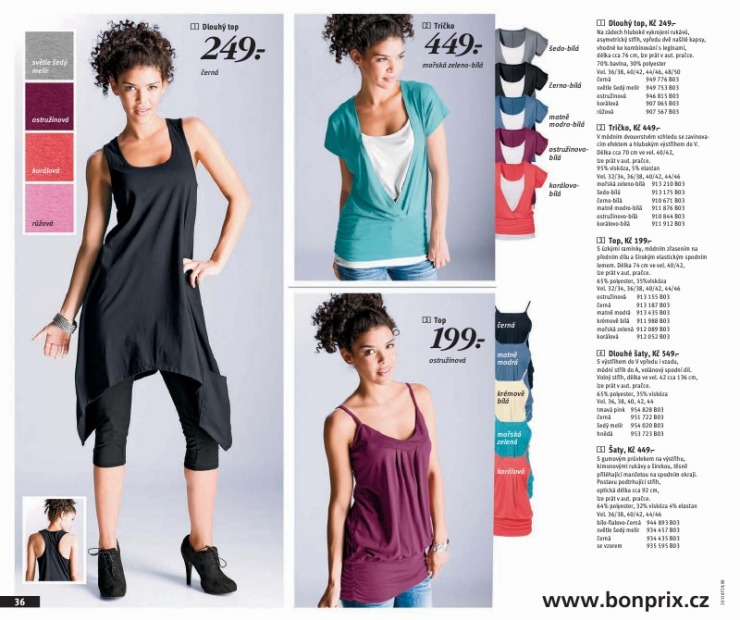 leták Bonprix strana 1 leták Bonprix strana 1