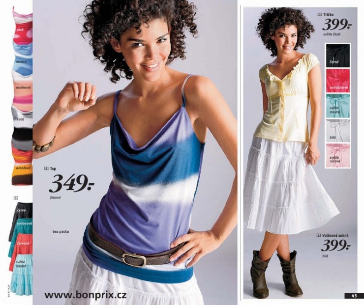 leták Bonprix strana 1 leták Bonprix strana 1