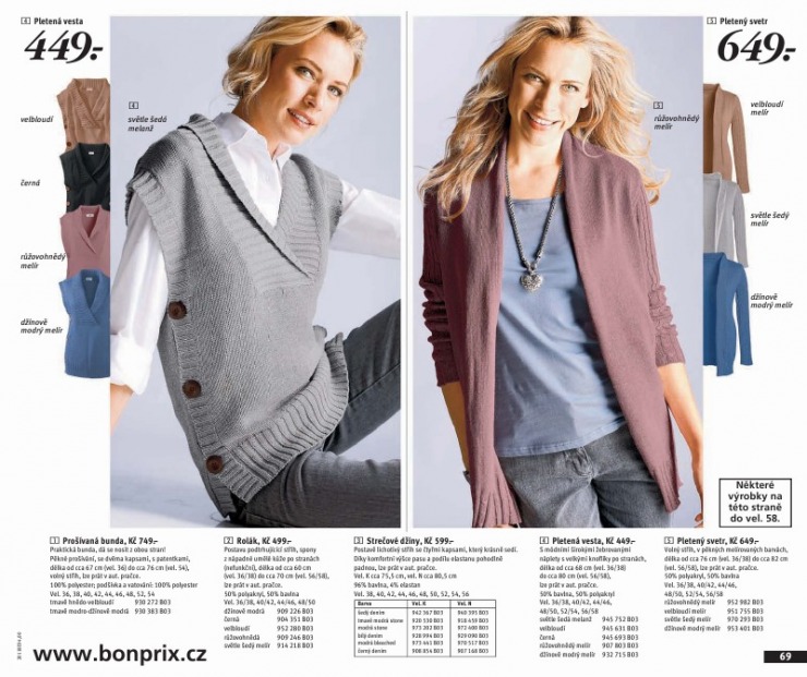 leták Bonprix strana 1 leták Bonprix strana 1