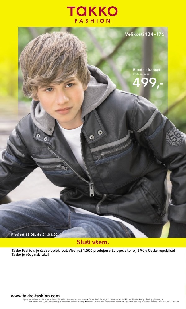 leták Takko fashion strana 1 leták Takko fashion strana 1