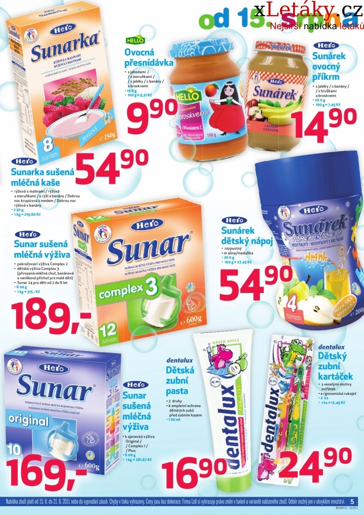 let�k Lidl let�k strana 1