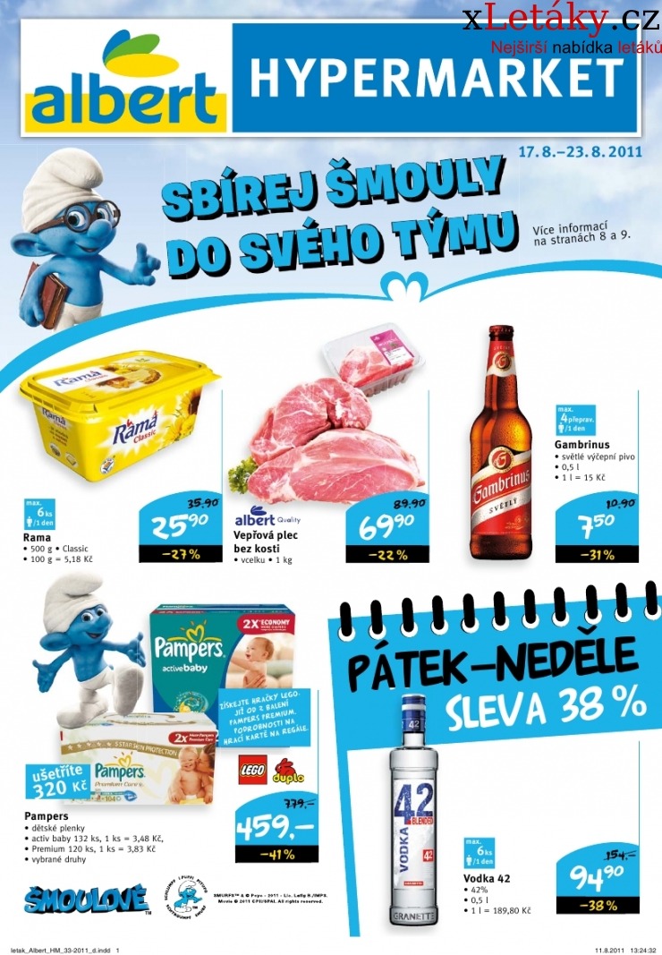 leták Albert Hypermarket leták strana 1 leták Albert Hypermarket leták strana 1