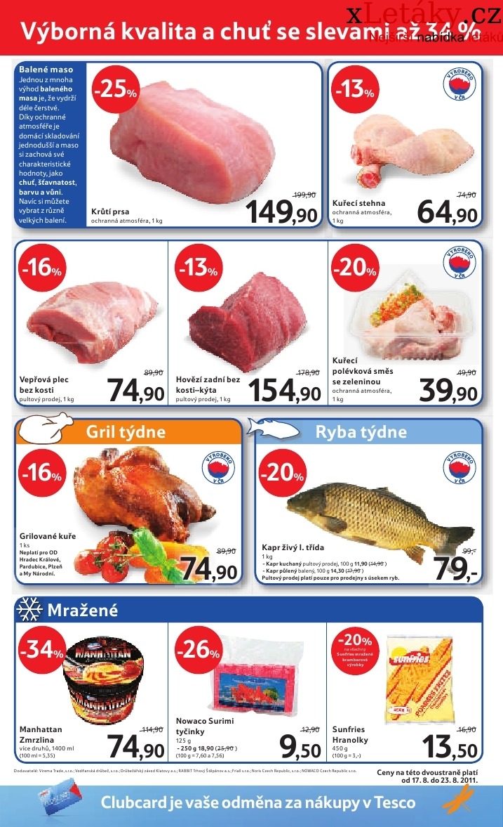 leták Tesco aktuální leták strana 1 leták Tesco aktuální leták strana 1