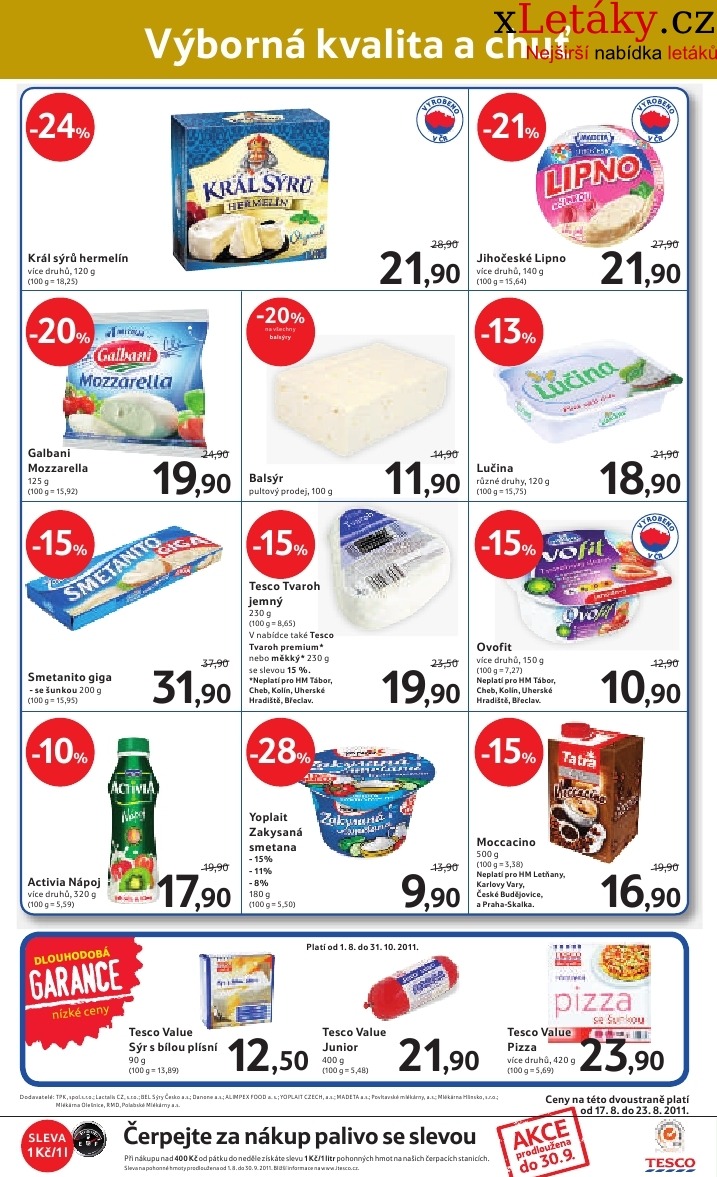 leták Tesco aktuální leták strana 1 leták Tesco aktuální leták strana 1