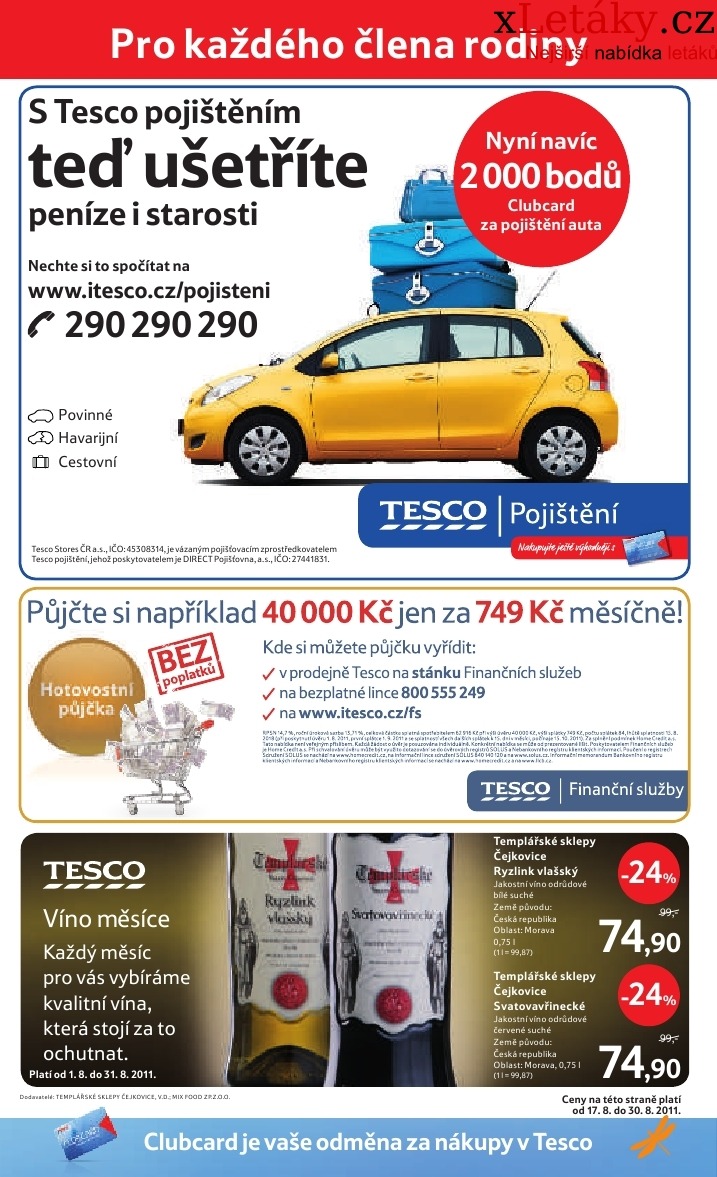let�k Tesco aktu�ln� let�k strana 1
