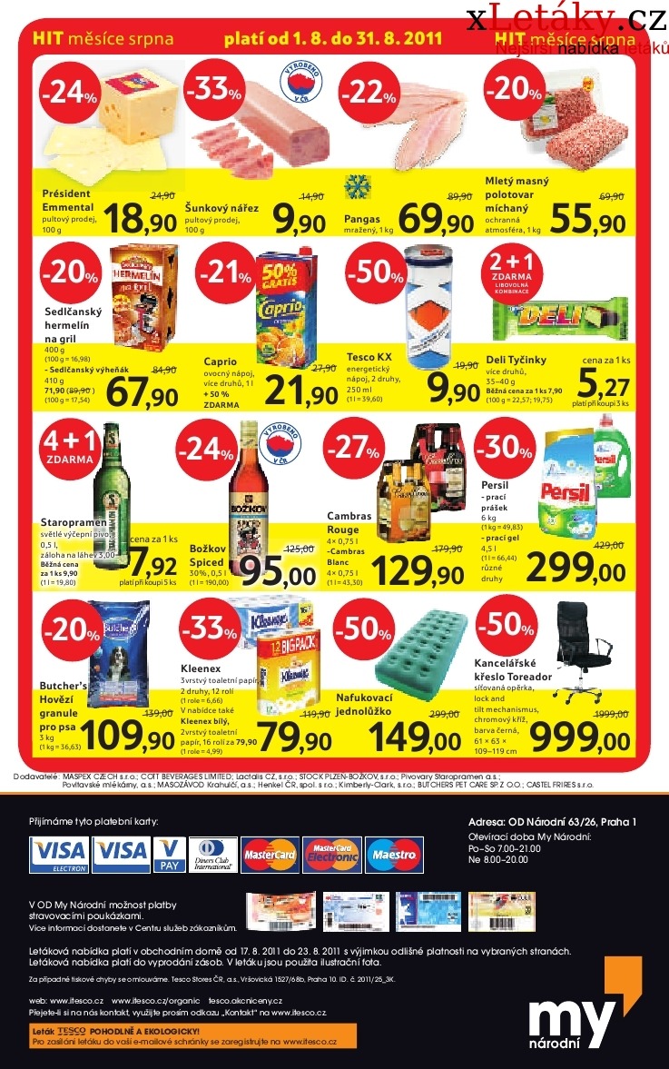 leták Tesco leták strana 1 leták Tesco leták strana 1
