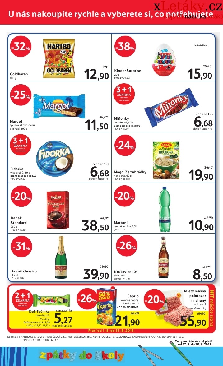 leták Tesco akční leták strana 1 leták Tesco akční leták strana 1