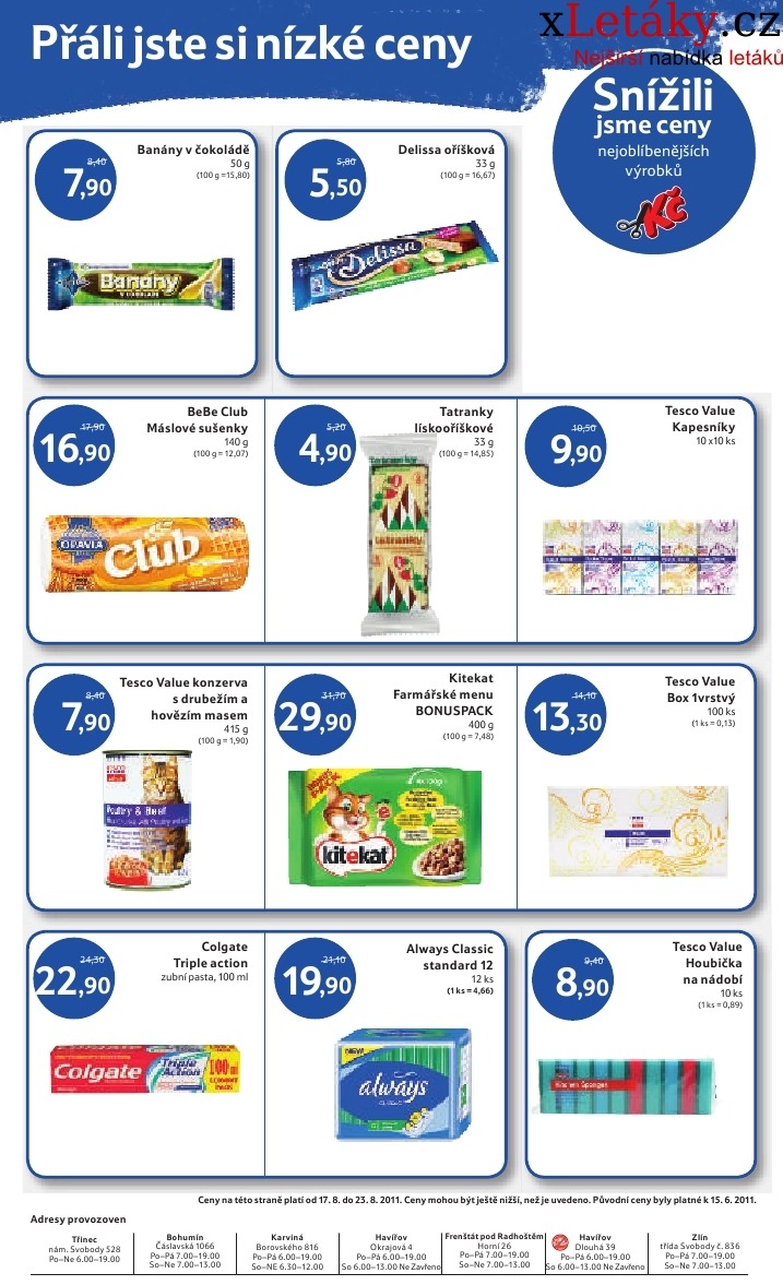 leták Tesco akční leták strana 1 leták Tesco akční leták strana 1