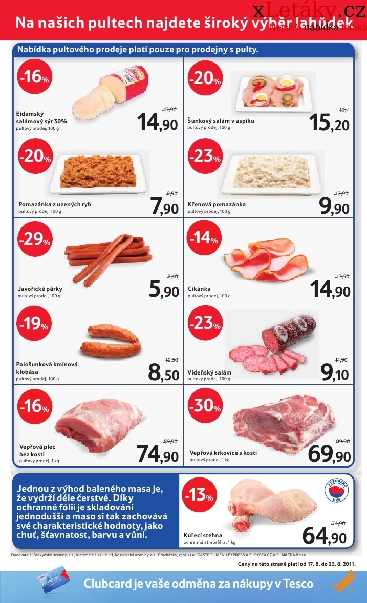 leták Tesco akční leták strana 1 leták Tesco akční leták strana 1