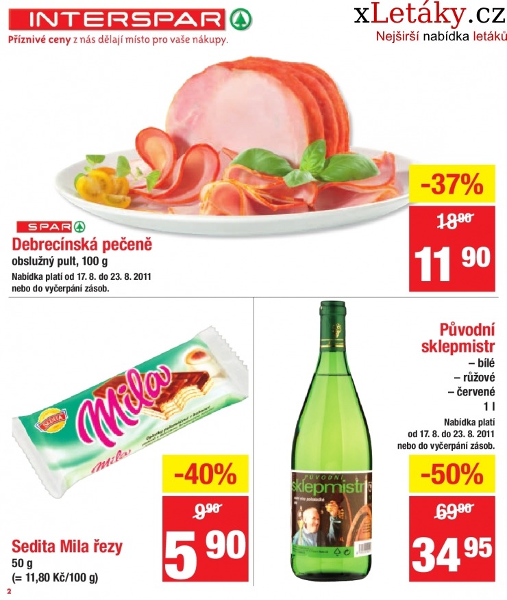 leták Interspar aktuální leták strana 1 leták Interspar aktuální leták strana 1