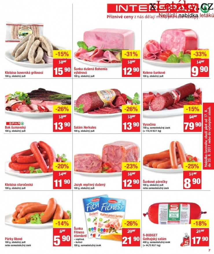 leták Interspar aktuální leták strana 1 leták Interspar aktuální leták strana 1