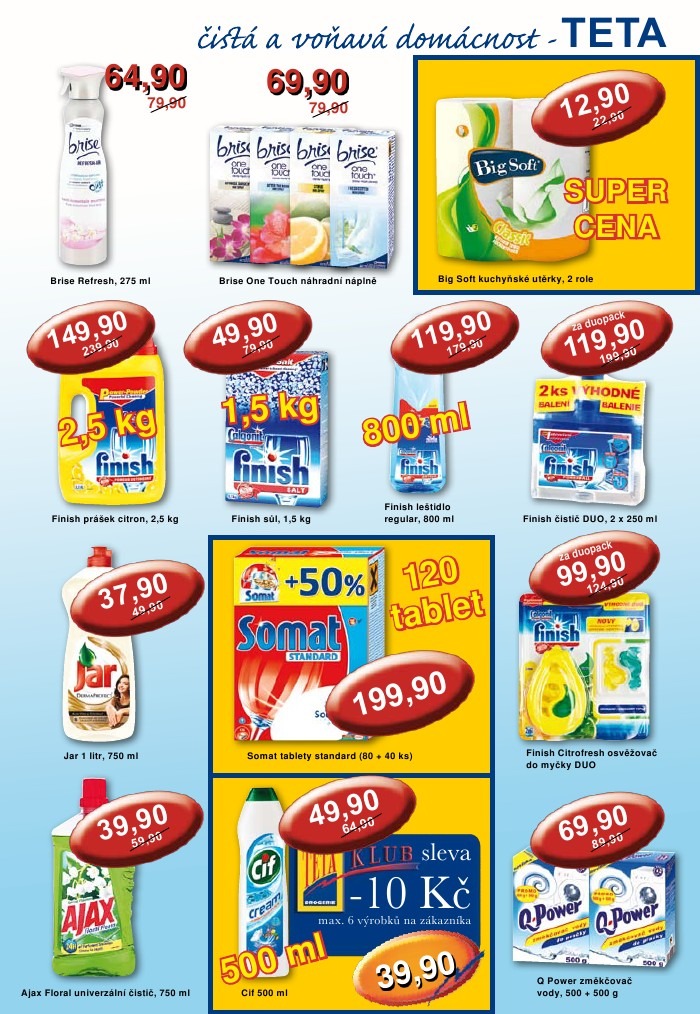 leták TETA drogerie strana 1 leták TETA drogerie strana 1
