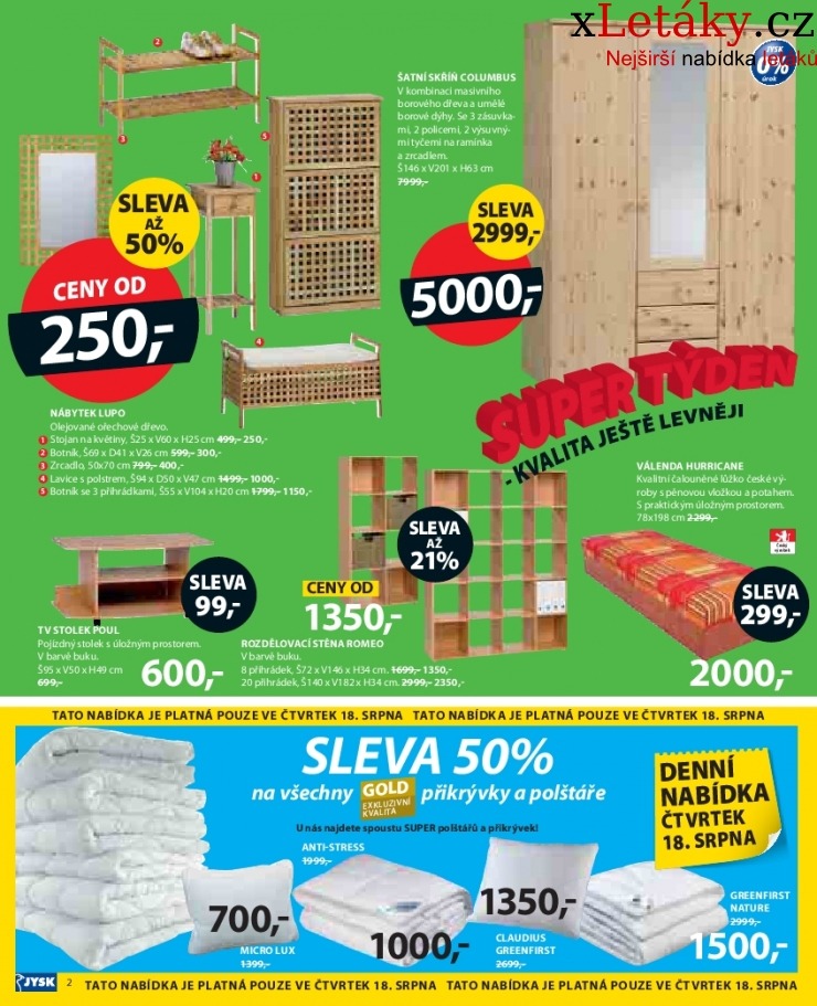 leták Jysk leták strana 1 leták Jysk leták strana 1