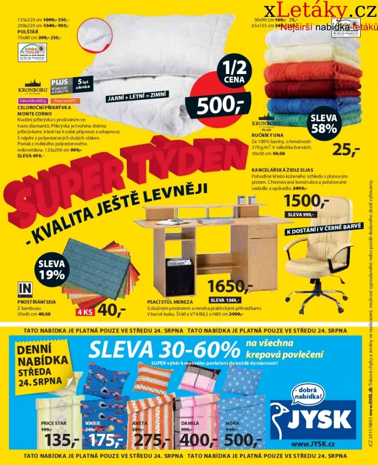 leták Jysk leták strana 1 leták Jysk leták strana 1