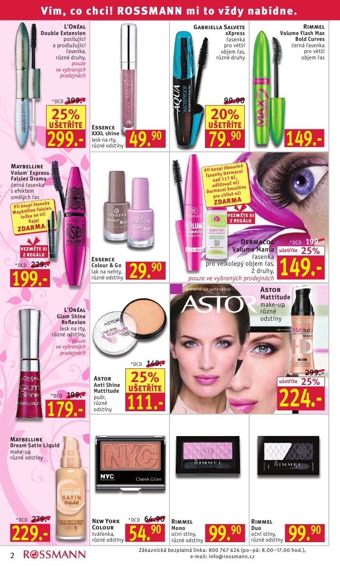 leták Rossmann strana 1 leták Rossmann strana 1