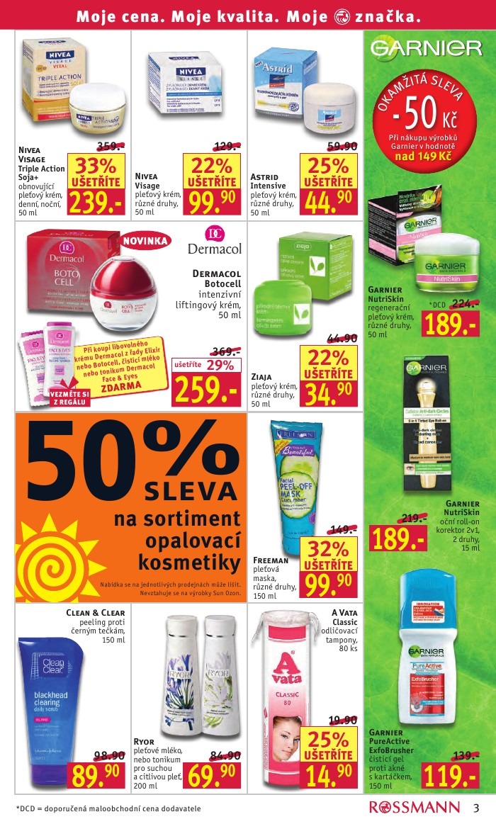 leták Rossmann strana 1 leták Rossmann strana 1