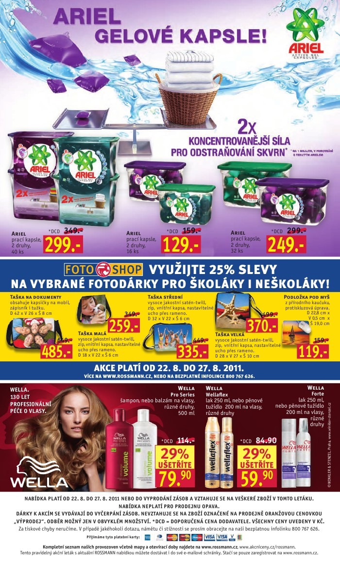leták Rossmann strana 1 leták Rossmann strana 1