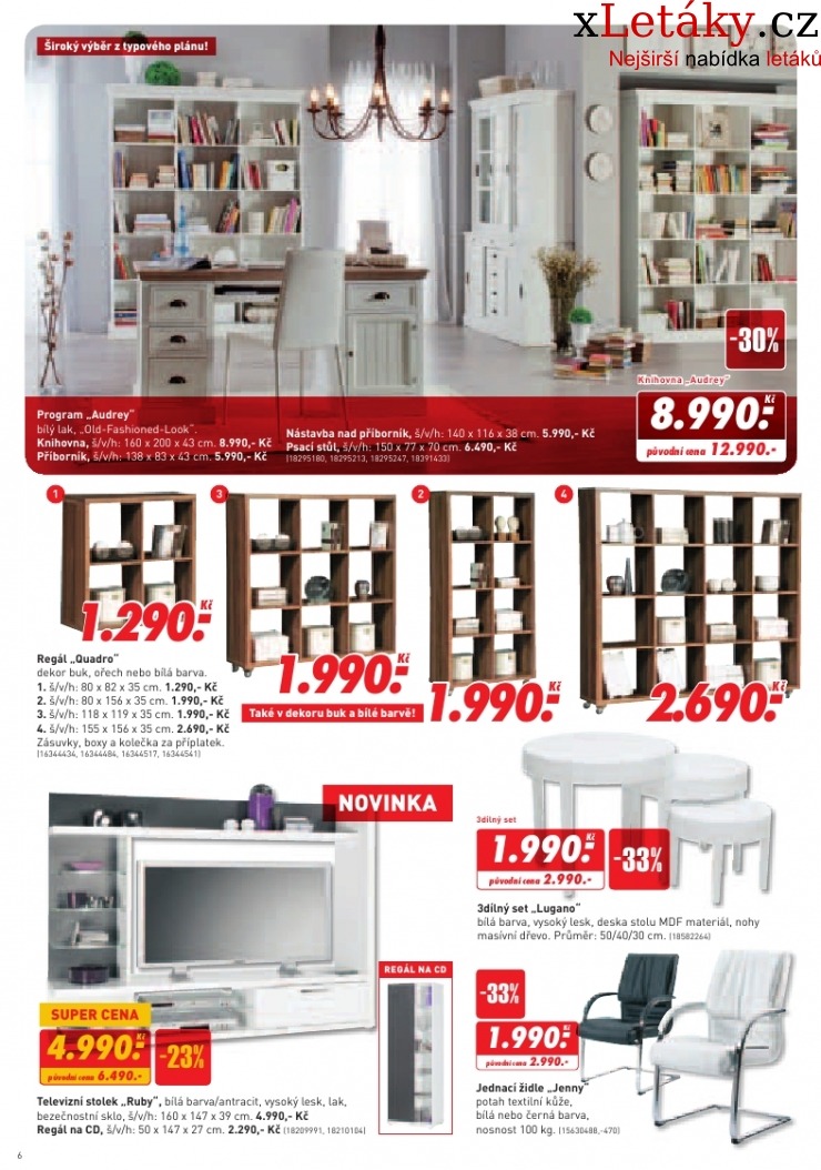 leták Kika nábytek akční leták strana 1 leták Kika nábytek akční leták strana 1