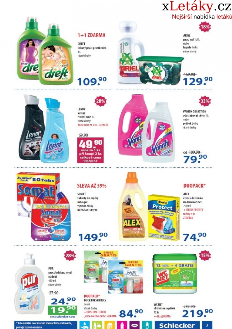 leták Schlecker akční leták strana 1 leták Schlecker akční leták strana 1