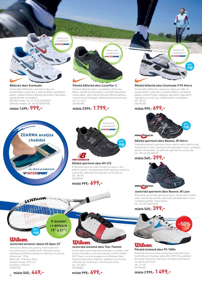 leták Intersport strana 1 leták Intersport strana 1