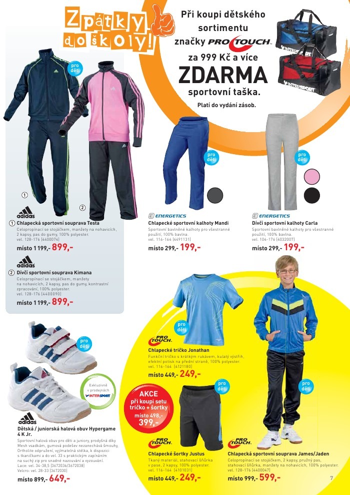 leták Intersport strana 1 leták Intersport strana 1
