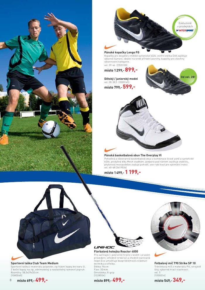 leták Intersport strana 1 leták Intersport strana 1