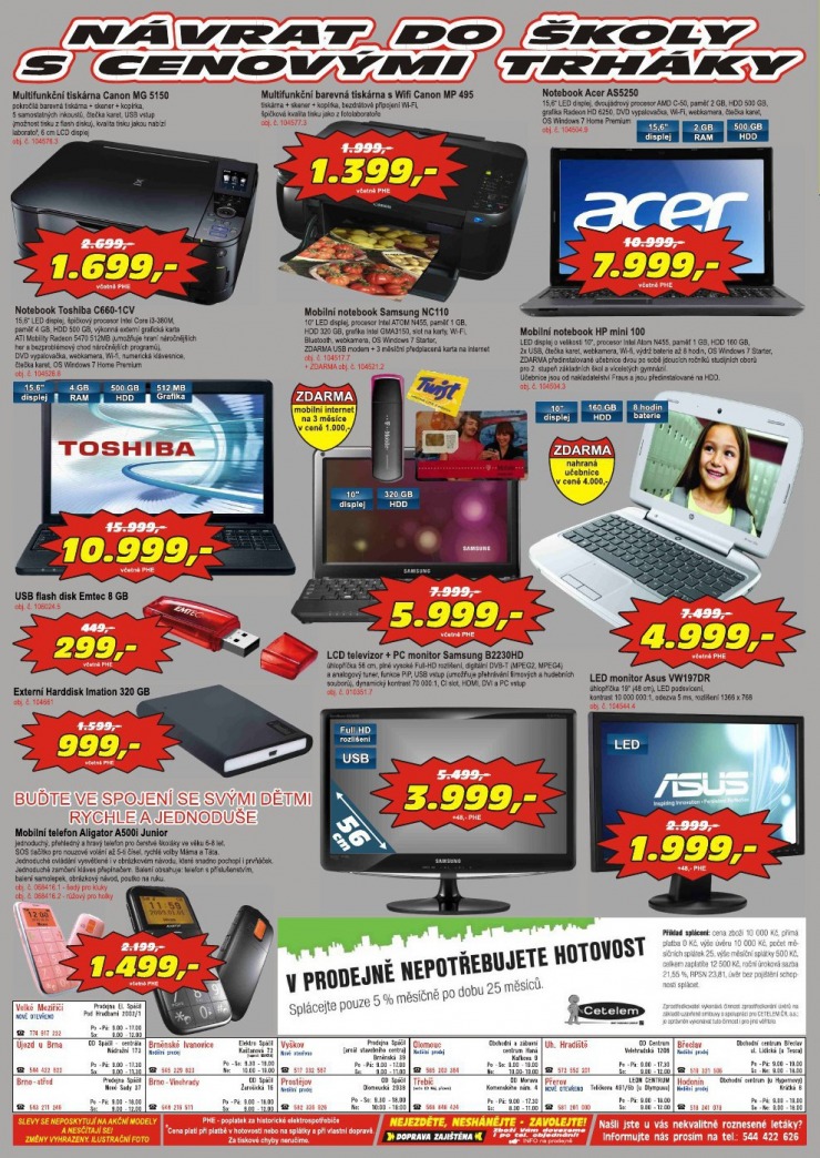 leták Elektro Spáčil strana 1 leták Elektro Spáčil strana 1