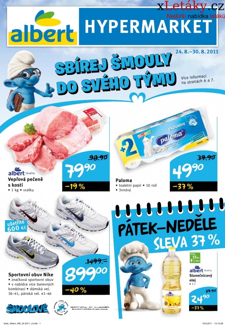 leták Albert Hypermarket leták strana 1 leták Albert Hypermarket leták strana 1