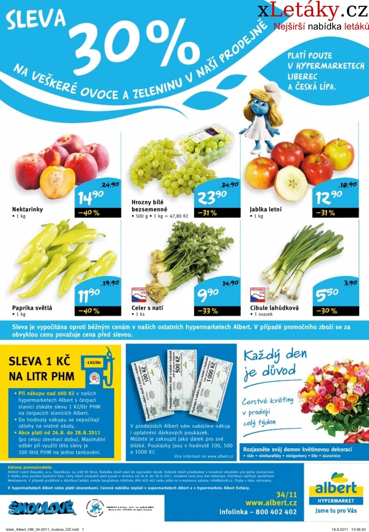 leták Albert Hypermarket leták strana 1 leták Albert Hypermarket leták strana 1
