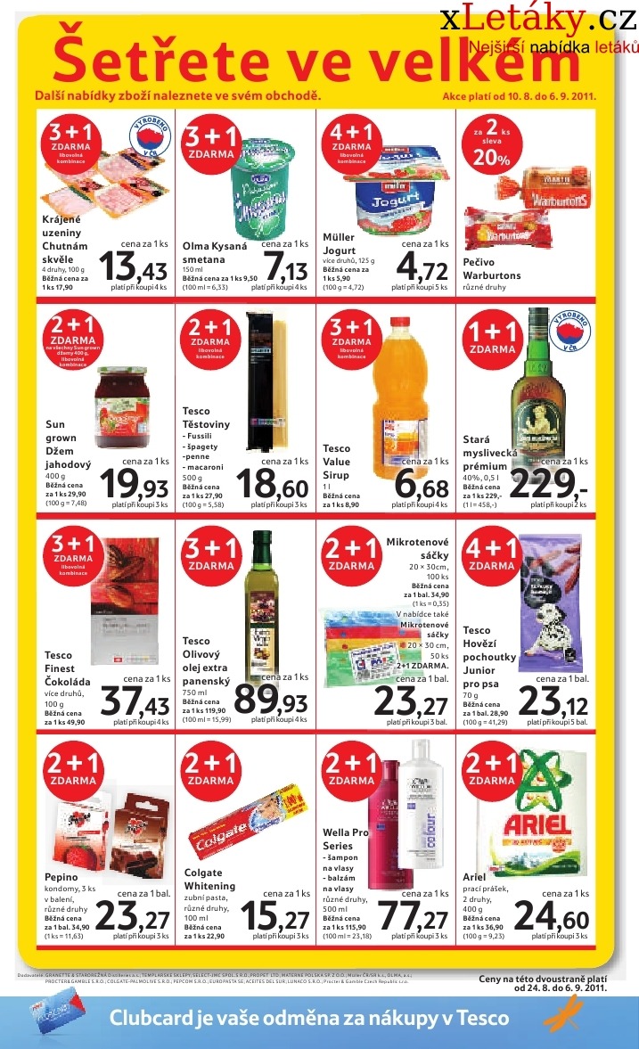 let�k Tesco aktu�ln� let�k strana 1