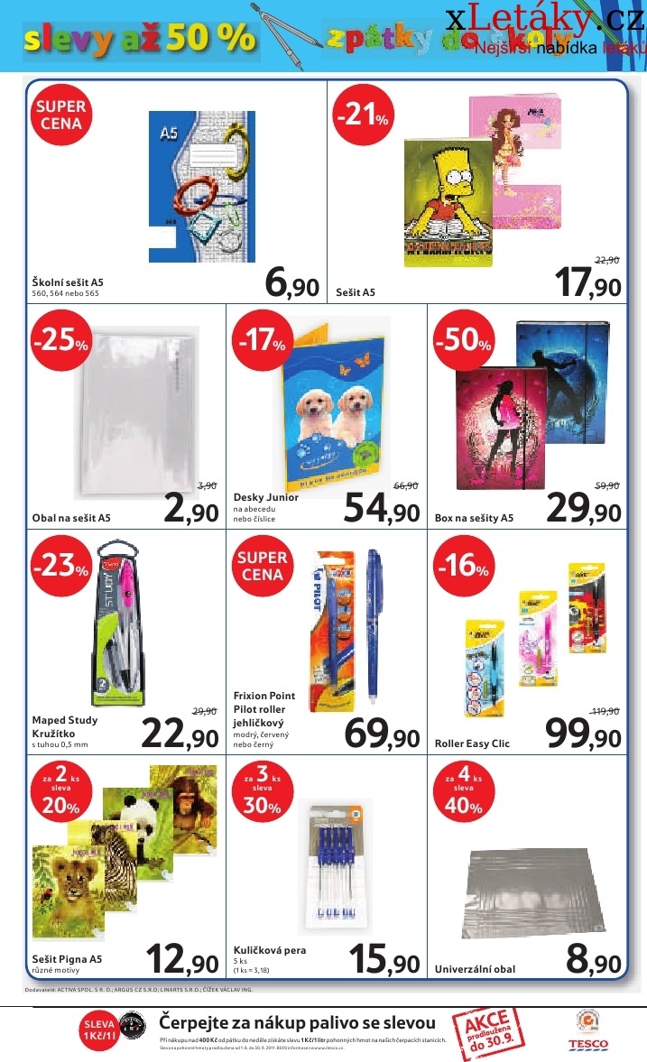 let�k Tesco aktu�ln� let�k strana 1