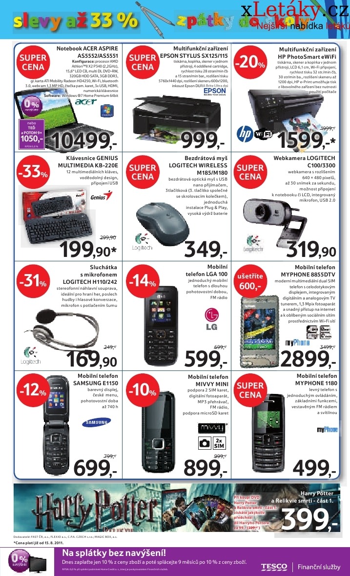 let�k Tesco aktu�ln� let�k strana 1