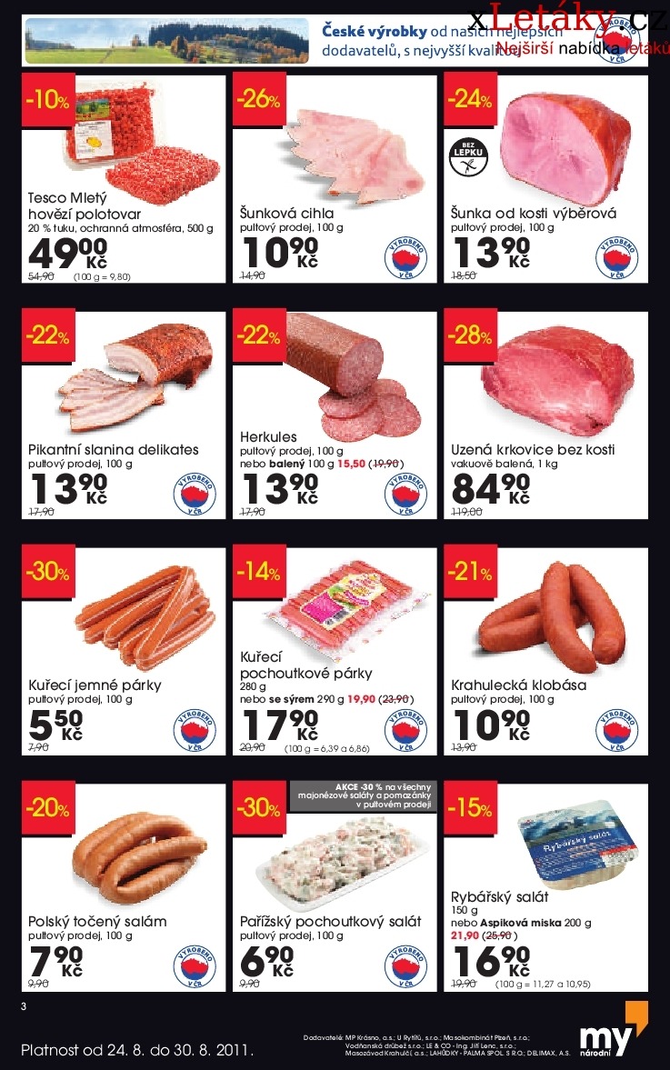 leták Tesco leták strana 1 leták Tesco leták strana 1