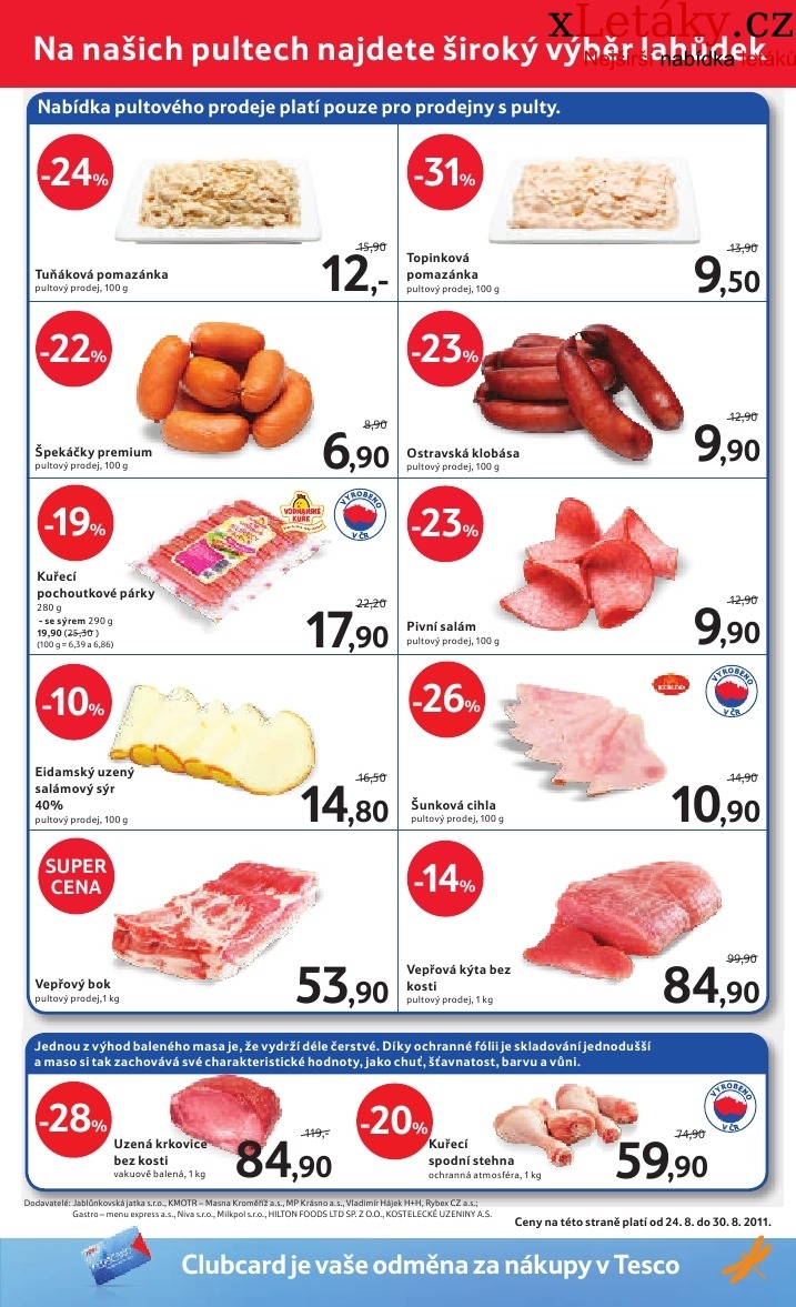 leták Tesco akční leták strana 1 leták Tesco akční leták strana 1