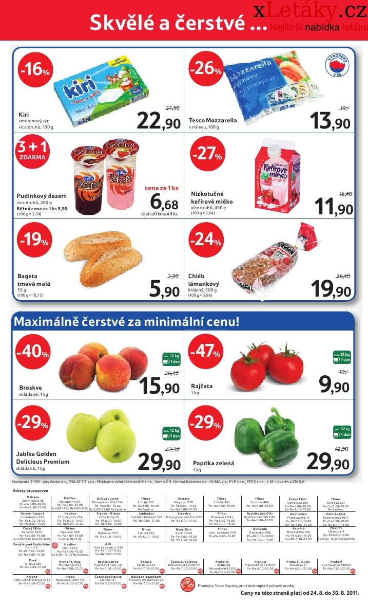 leták Tesco akční leták strana 1 leták Tesco akční leták strana 1
