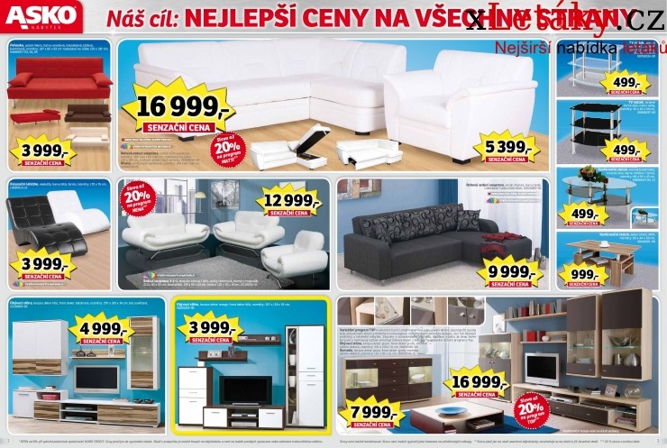 leták Asko nábytek akční leták strana 1 leták Asko nábytek akční leták strana 1