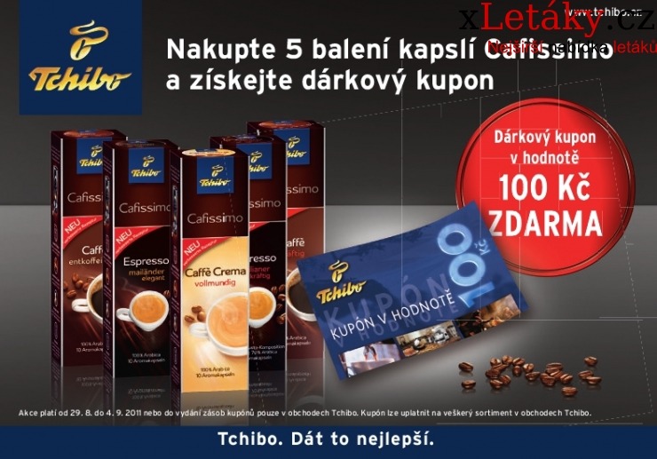 leták Tchibo aktuální leták strana 1 leták Tchibo aktuální leták strana 1