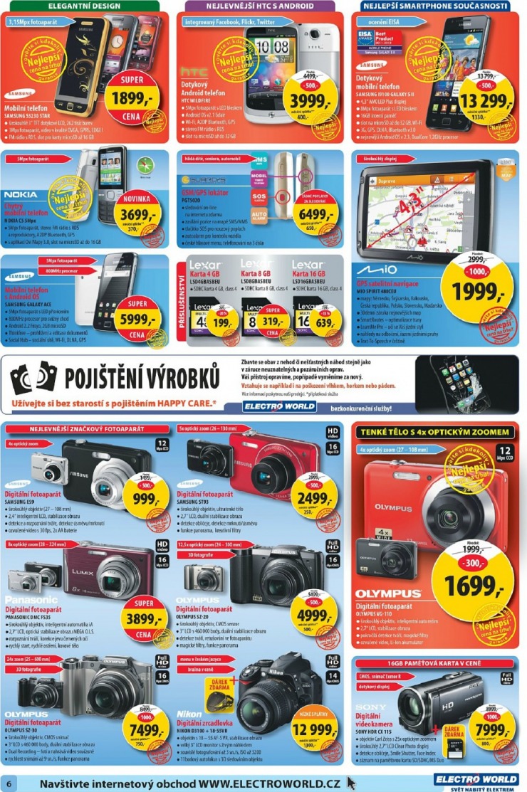 leták Electro World strana 1 leták Electro World strana 1