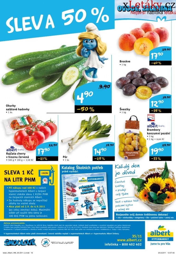 leták Albert Hypermarket akční leták strana 1 leták Albert Hypermarket akční leták strana 1